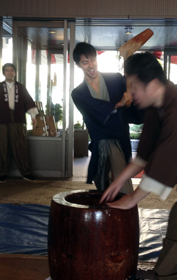 望水お餅つき