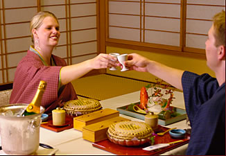 食前酒で乾杯！